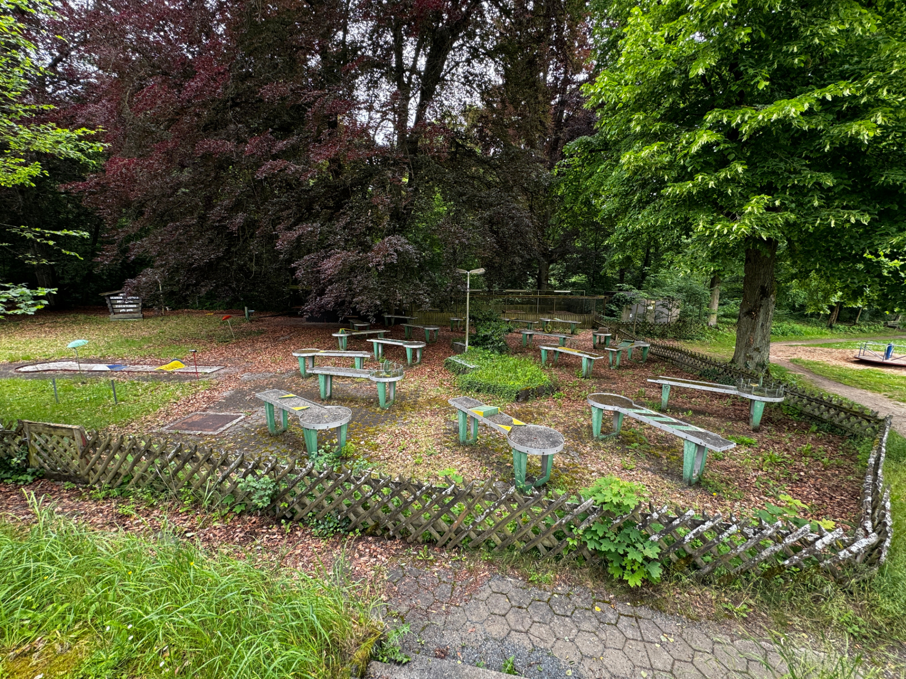 Die Anlage vor der Renovierung